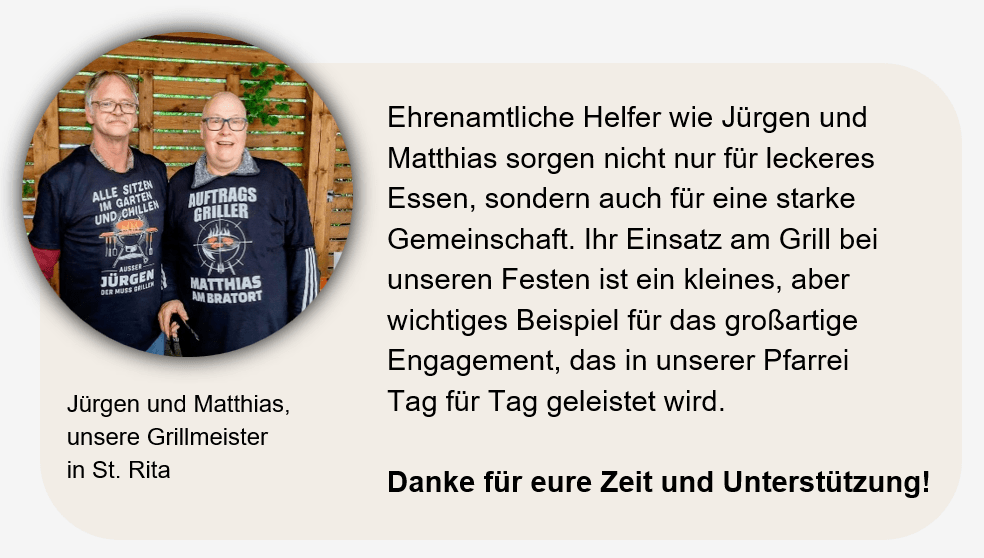 Ehrenamtsbeispiel Jürgen und Matthias