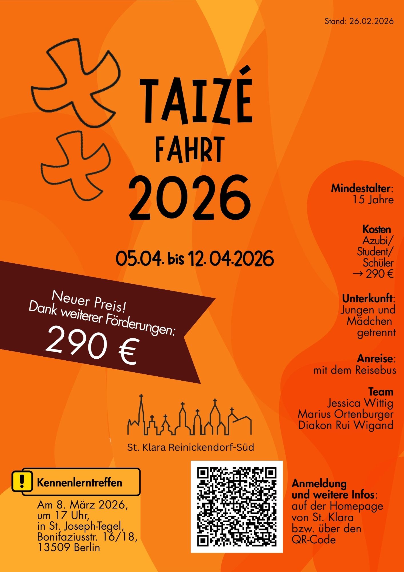 Taize- Jugendflyer